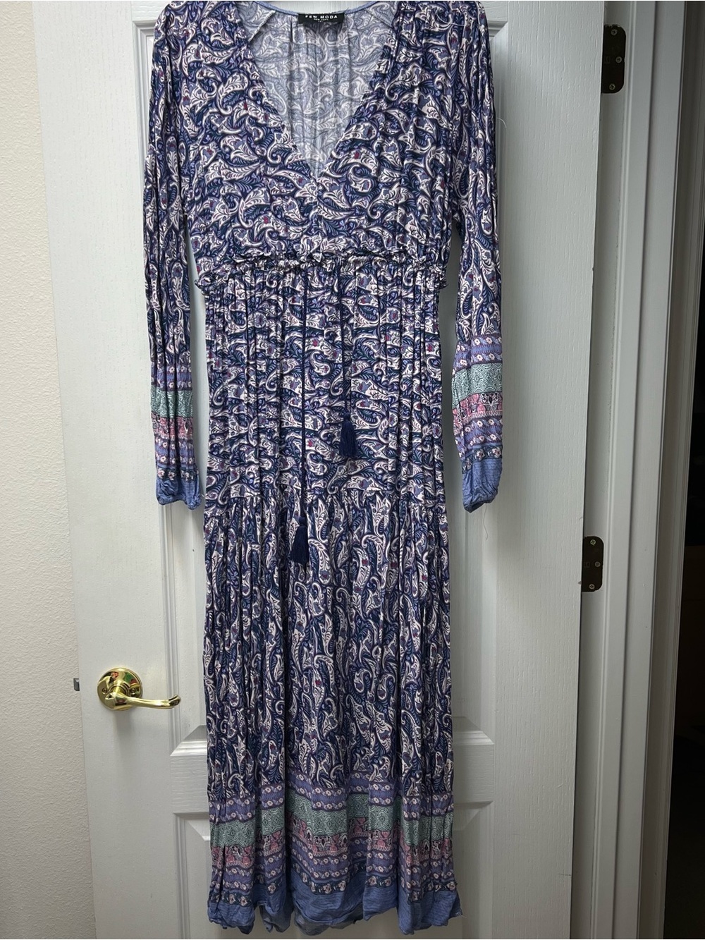 Few Moda Boho Chic Maxi Dress Sz S